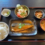 Udon Izakaya Kazudon - さばの味噌煮定食980円