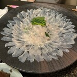 やきとり処杉菜 - フグ刺し