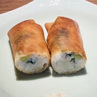 松石 - ひらめの春巻
