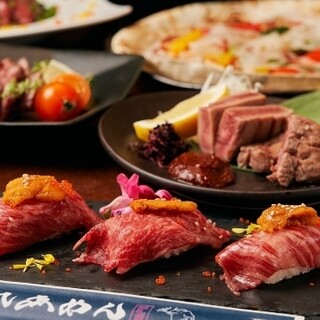 Our proud meat course! Great deal with all-you-can-drink included♪