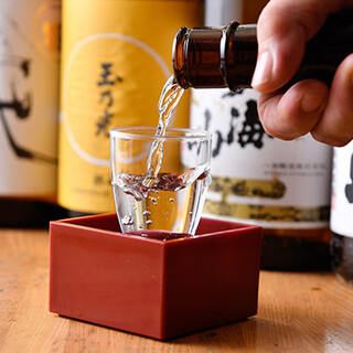 海鮮料理と相性抜群の【地酒】を取り揃え◆一押しの「白鹿」も◎