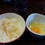 麺王道 勝 - Ｃランチ（醤油ラーメン＋ミニ玉子かけご飯）７６０円