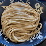 松戸富田麺桜 - 甘エビ濃厚つけ麺の麺