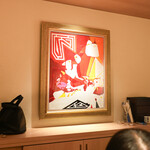 すし 良月 - 前岩さんモデルの絵