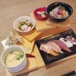 旨い魚 かんすけ - かんすけ寿司御膳