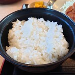 とんかつくら島 - ご飯