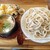 武蔵野うどん 澤村 - 料理写真:濃厚牡蠣バターつけ汁うどん(特盛700g)＋小海老天盛り(5個)＋季節野菜のかき揚げ