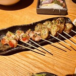 Koshitsu Yasai Makigushi To Yakitori Hakata Makinshai - 野菜巻き串２種盛り合わせ