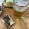 たけちゃん - 料理写真:どて焼き　生ビール