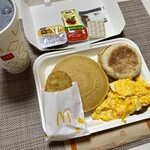 McDonald's - ビッグブレックファストデラックス、コカ・コーラ ゼロ L