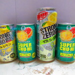 ファミリーマート - ドリンク写真:チューハイ4缶 618円(税込)【2024年1月】