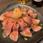 Wakkanai Kaisen To Jidori No Koshitsu Izakaya Hinata - 肉タワー 150g