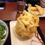 丸亀製麺 - 野菜かき揚げ  130円