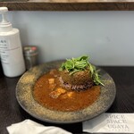 SPICE SPACE UGAYA 松屋浅草店 - ポークビンダルーとキーマのあいがけ