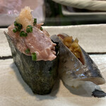 末広寿司 - 鰯、カワハギ