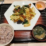 Ootoya Gohandokoro - 茄子と豚肉のコク旨味噌炒め定食