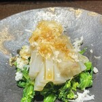 鮨ノ蔵 - ヤリイカ　菜の花