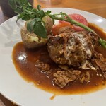 キッチン Oh!Way - ハンバーグは当然ながら、付け合わせも最高に美味しい