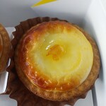 BAKE CHEESE TART - ゆずはちみつのタルト！