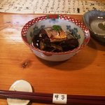 申子 - 鰯の柔らか煮とお箸