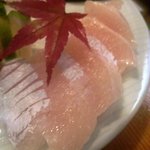 申子 - お刺身です、、カンパチ？