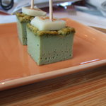 Benoit Alain Ducasse - ミントのオムレツと、トルティーヤチップス