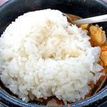 コッテジ - カキ入り豆腐チゲ（チゲにご飯を入れて）（２０１３年１２月）