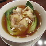 白玉蘭 - 海老ワンタン麺
