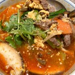 きらく亭 - ユッケジャンスープ　900円