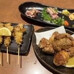 名古屋コーチン串焼&黒豚しゃぶしゃぶ 和楽 - 
