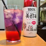 おうちごはん光里 - 人気の 美酢【ざくろ】バタフライピー割。
