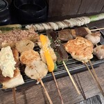 Oosaka Kushiyaki Kushi Ikka - 