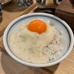 あんちすてーき とろろ麦めし 豚丸 - 