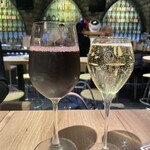 プラチナフィッシュクラフトビアバル - 赤ワインとスパークリングワイン！！