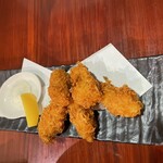飲家亭国ビルガバンバ - 大粒カキフライ