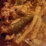 ハイサイ酒場 - たけのこ＆インゲン豆