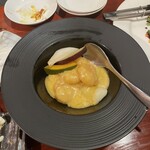 飲家亭国ビルガバンバ - エビチーズフォンデュ