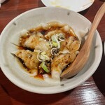 飲家亭国ビルガバンバ - 水餃子　独特な風味