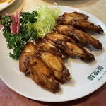 景徳鎮 - 蒸し鶏手羽の揚げ物