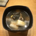 Yakitori Taira - スッポンと鶏肉入り雑煮。