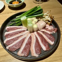 博多 鴨すき 鴨しゃぶ なかもぐろ - 