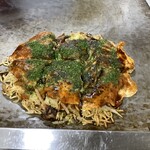 広島風お好み焼き 石 - かき入りお好み焼き(広島焼＋そば＋かき)
            ¥1500