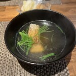 目白　咲き - 鯛のお吸い物