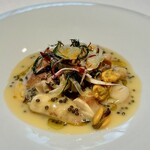 ラ クレリエール - 2024.1.  小長井牡蠣 北寄貝 タルティーボ・フェンネル