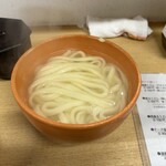 釜揚うどん一紀 - 釜揚げうどん　並