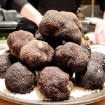 銀座 大石 - 黒トリュフ山