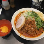 Butakaze - 台湾ラーメン1150円（ヤサイ・ニンニクマシ）