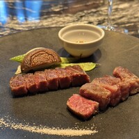 おちあいろうステーキハウス東京 - イチボとサーロイン