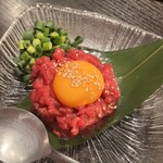 Yakiniku Niku Terasu - 国産牛ユッケ刺し