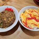 Kurao - 黒やきめし、玉子焼丼   ミニセット